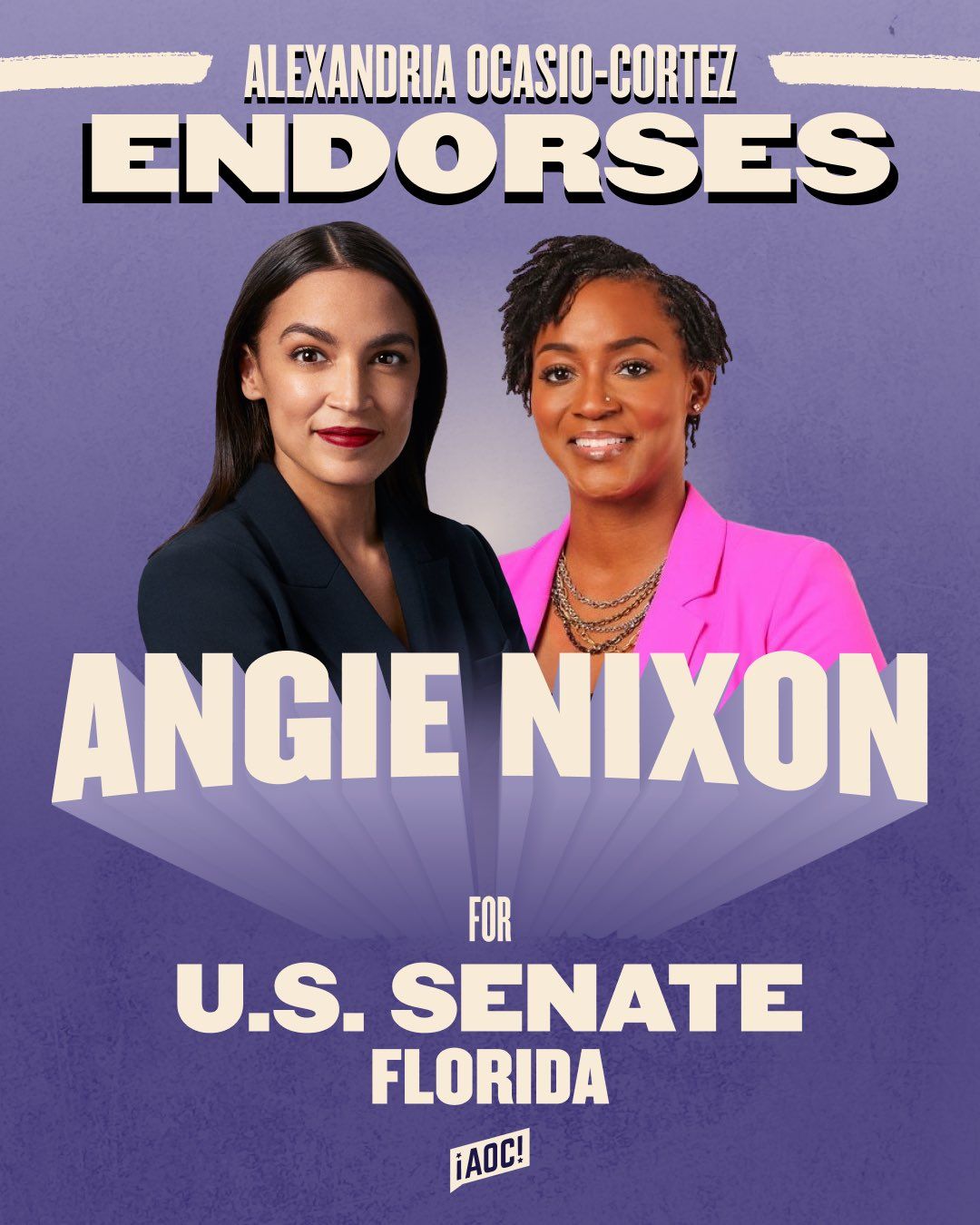 Alexandria Ocasio-Cortez endorses Angie Nixon for Senate