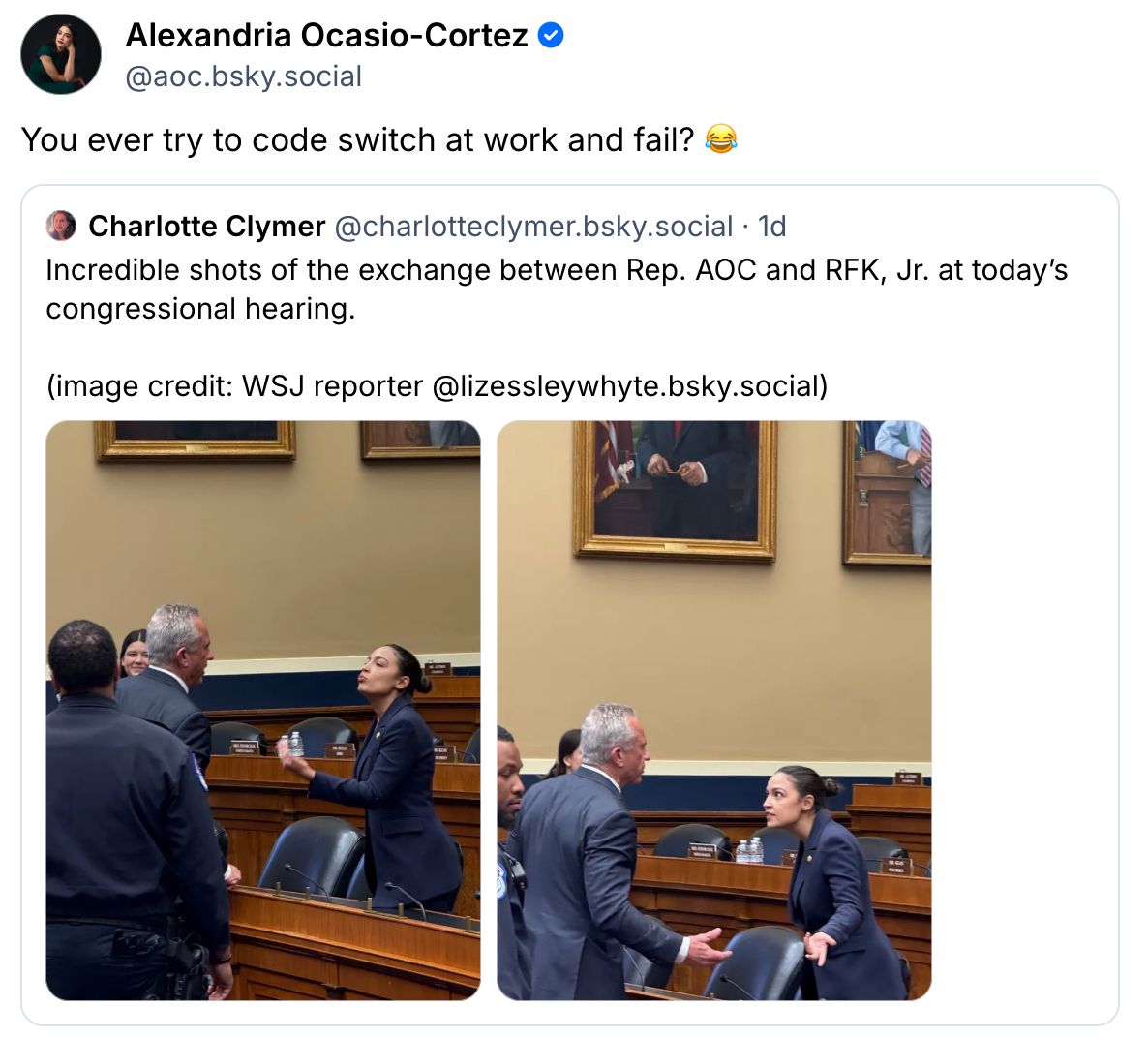 You ever try to code switch at work and fail? 😂