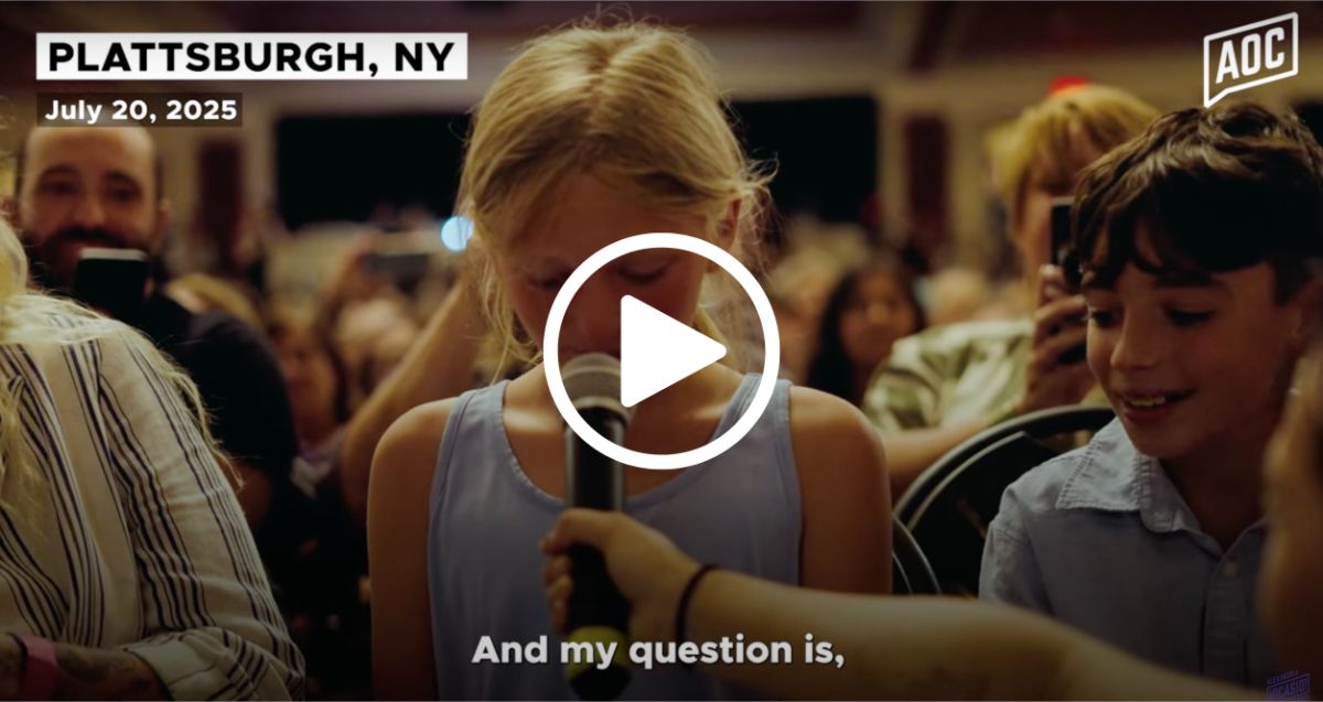 Watch a video excerpt from Alexandria's recent town hall in Republican Elise Stefanik's district!