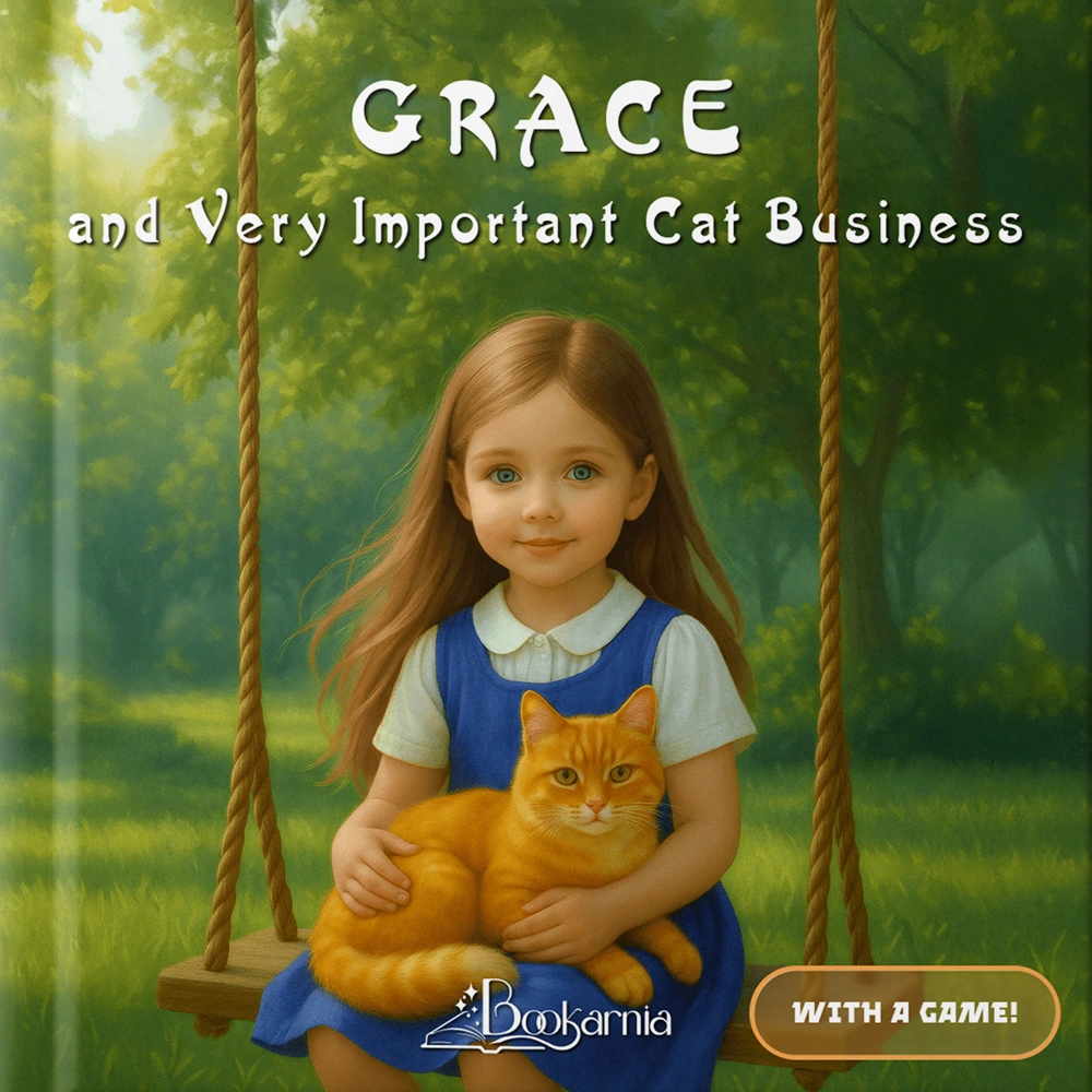 The Girl and Very Important Cat Business