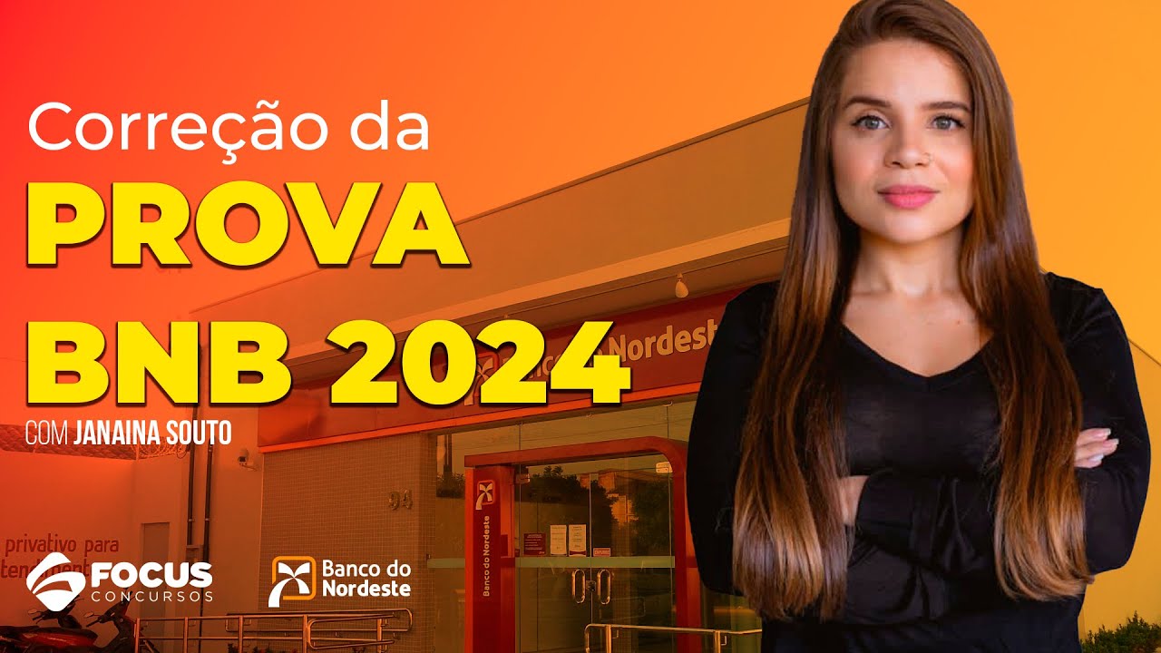 Correção da Prova BNB 2024 | Língua Portuguesa - Focus Concursos