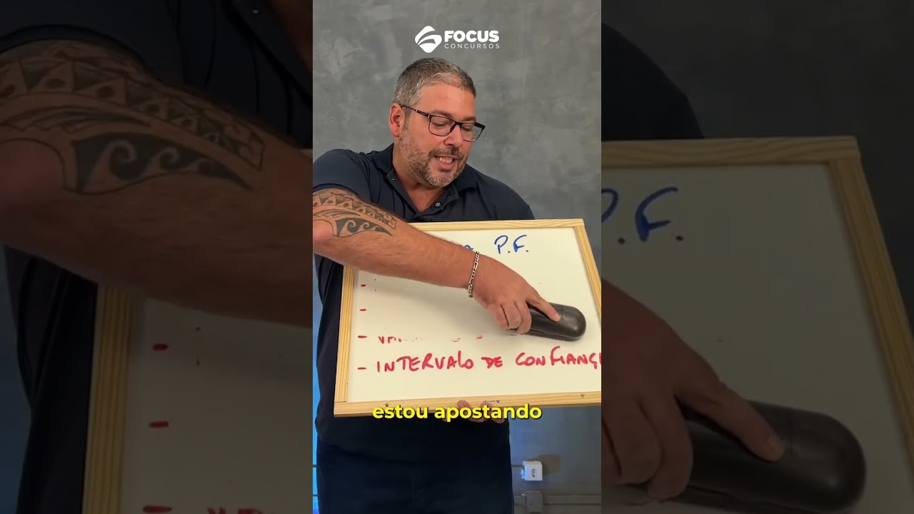 Super dica de estatística para a PF🔥