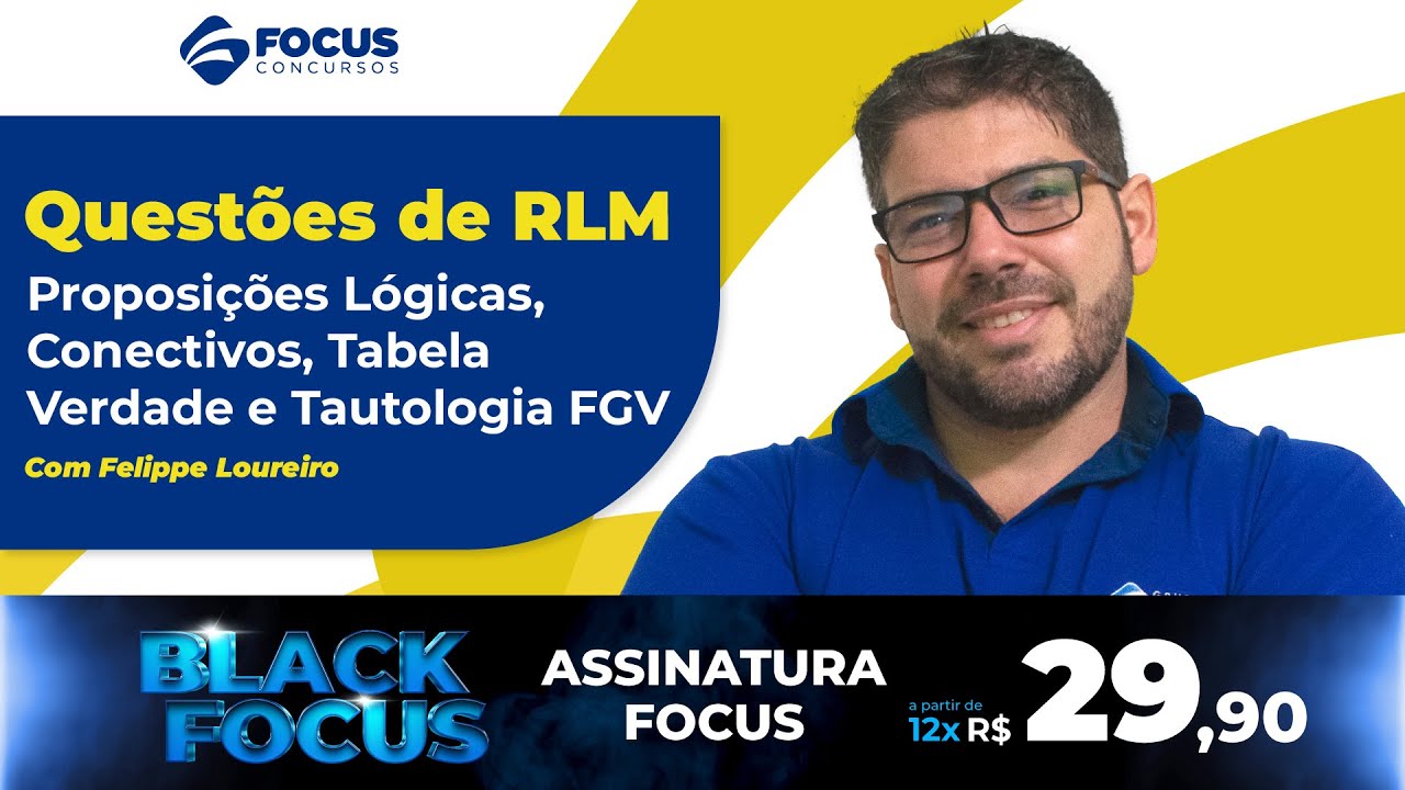 Questões de RLM com Felippe Loureiro - Aula 02