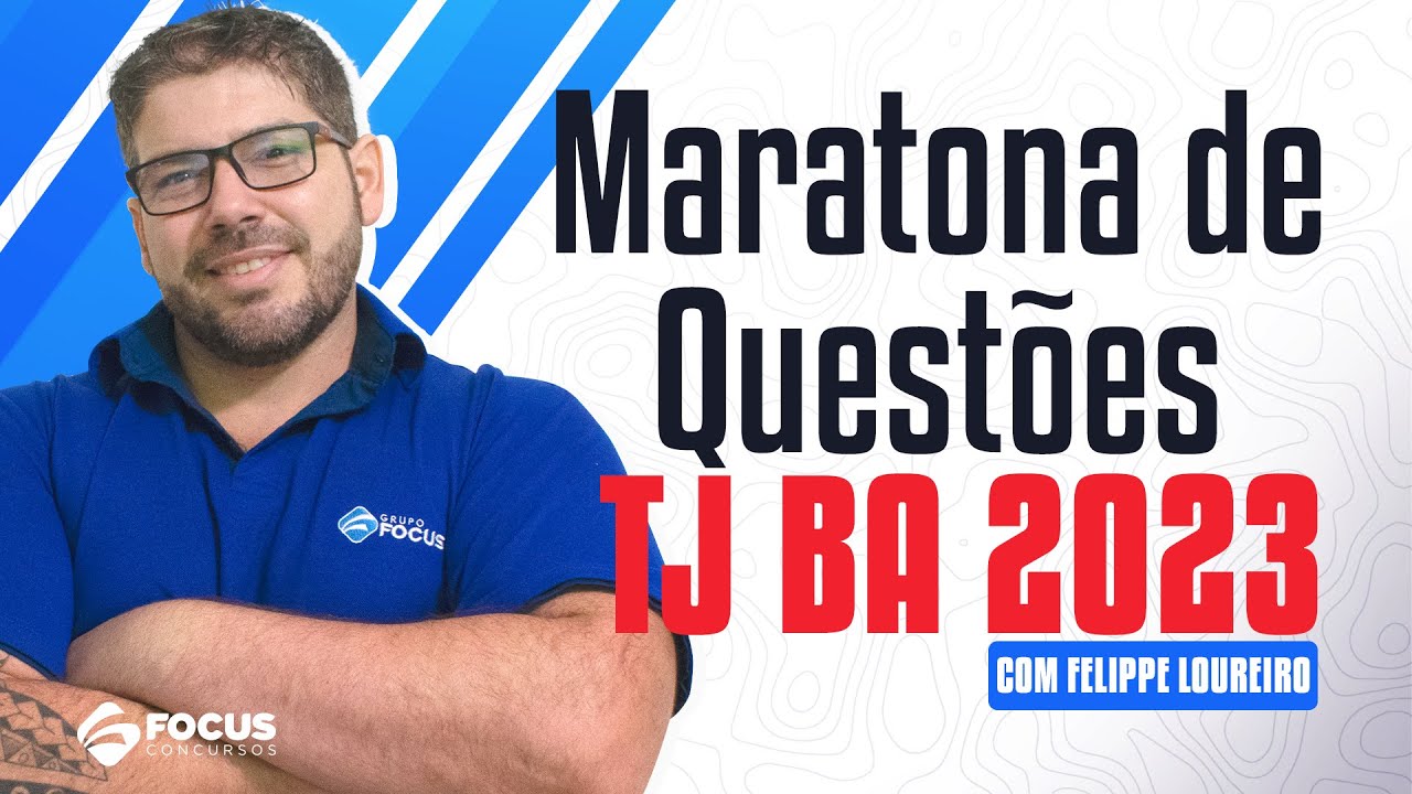 Maratona de Questões TJ-BA 2023 | Estatística: Medidas de tendência central com Felippe Loureiro