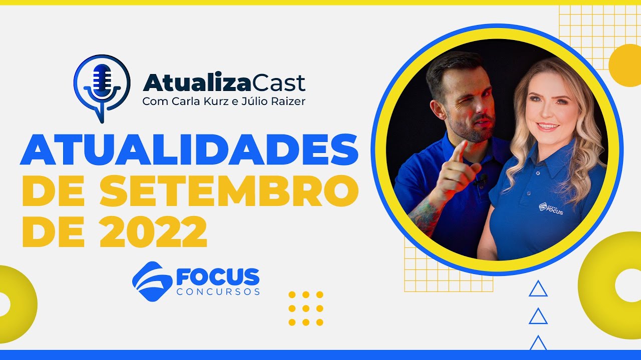AtualizaCast - Retrospectiva de atualidades de setembro de 2022 - Carla Kurz e Júlio Raizer