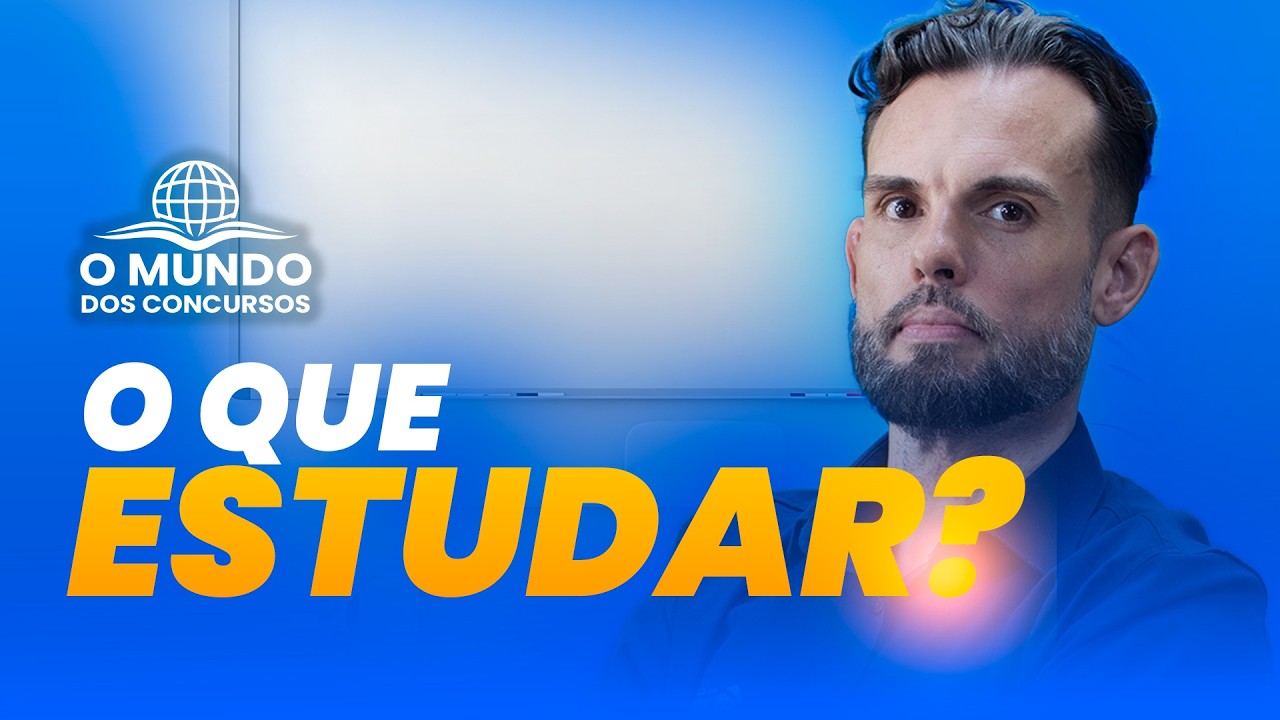 Informativo - O que Estudar para Concurso Público?