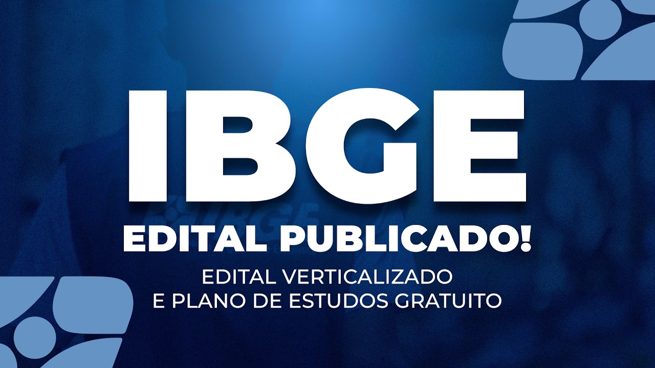 EDITAL TEMPORÁRIOS IBGE PUBLICADO: Análise Completa + Plano de Estudos do Zero