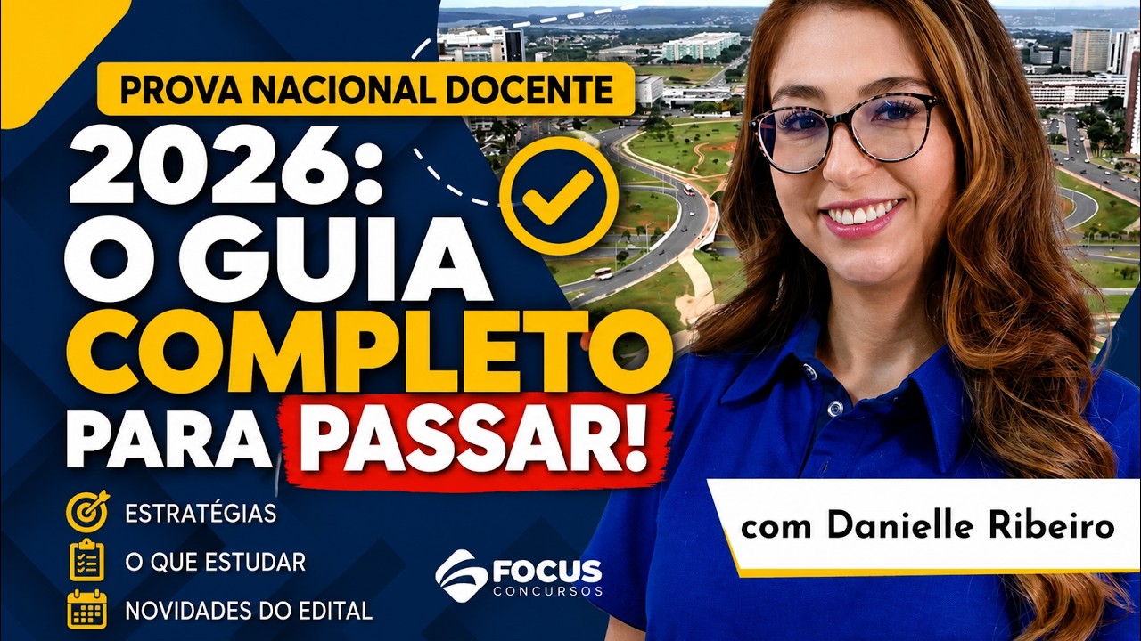 Prova Nacional Docente 2026: O guia COMPLETO para passar!
