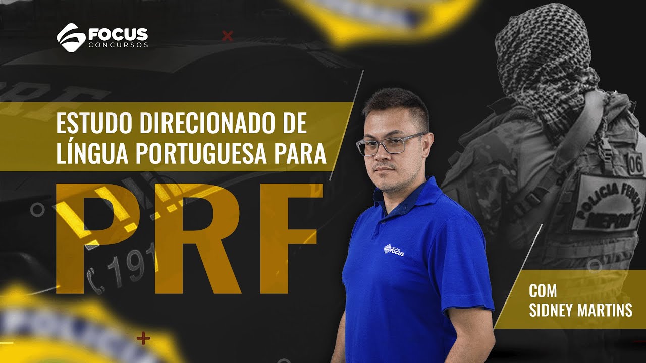 Estudo Direcionado de Língua Portuguesa para PRF