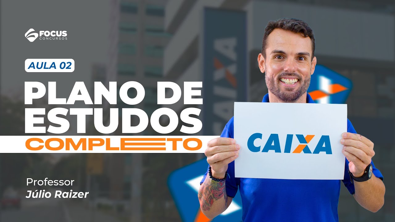 Aula 2 | Plano de estudos completo – Com prof. Júlio Raizer