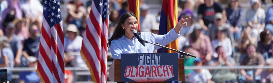 AOC: "Oligarchy or democracy - we cannot have both!"
