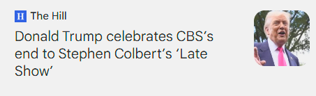 The Hill headline