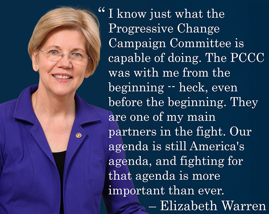 Turn on images to see the quote from Elizabeth Warren.