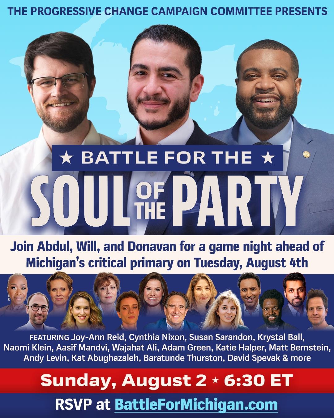 Battle for the Soul of the Party. YOU'RE INVITED!