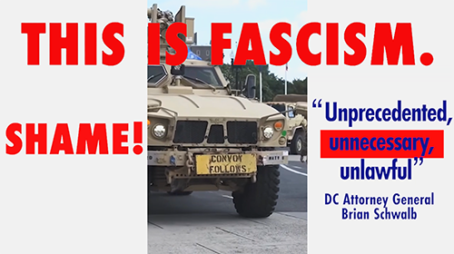 BILLBOARD:This is fascism!