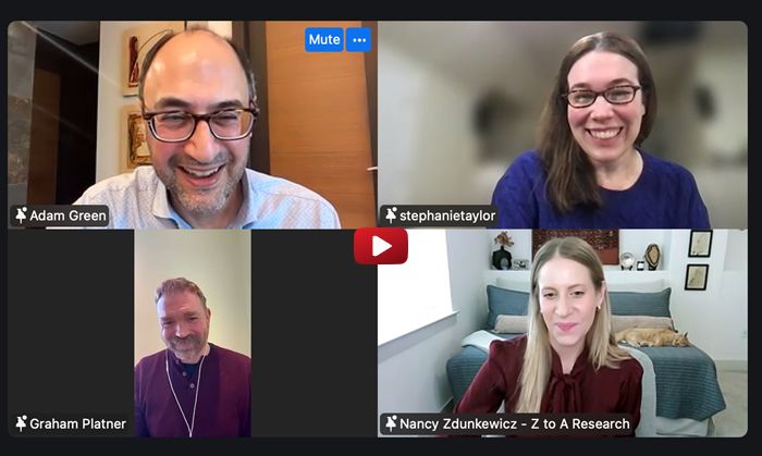 Capture from the livestream.