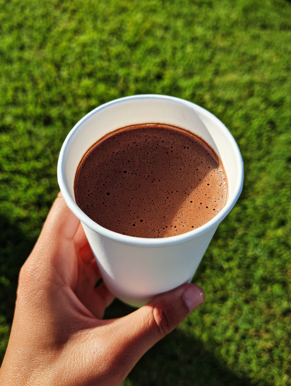 Vaso de chocolate mediano 8 oz