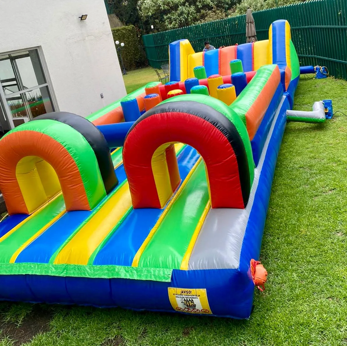 Laberinto Jumbo con Escaladora 11m