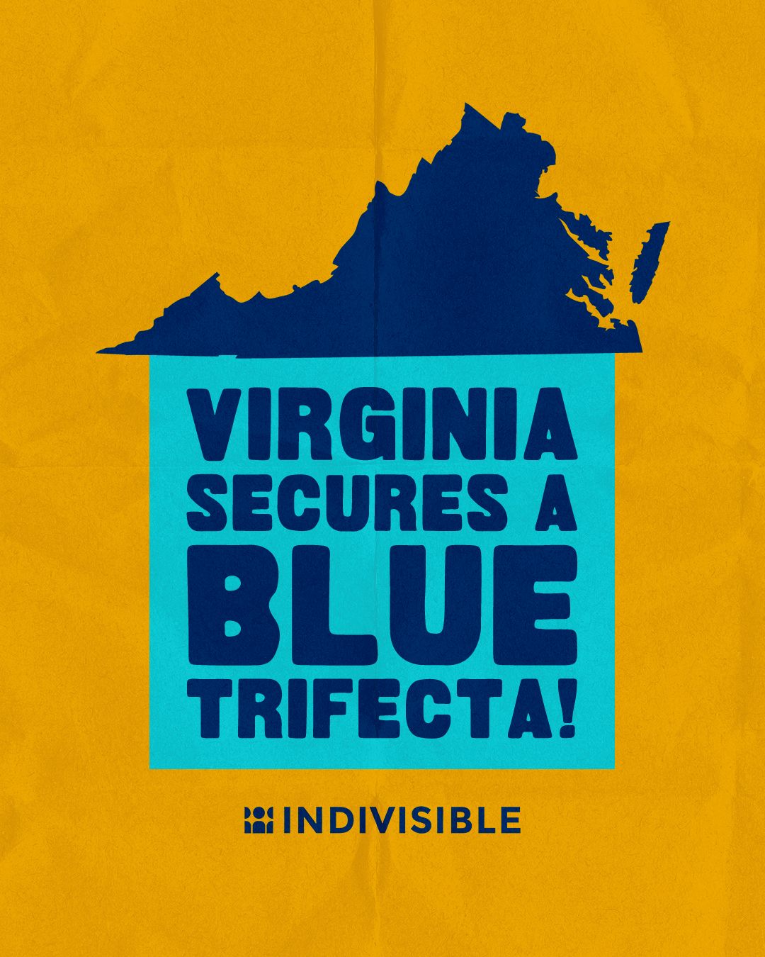 Virginia secures a blue trifecta!