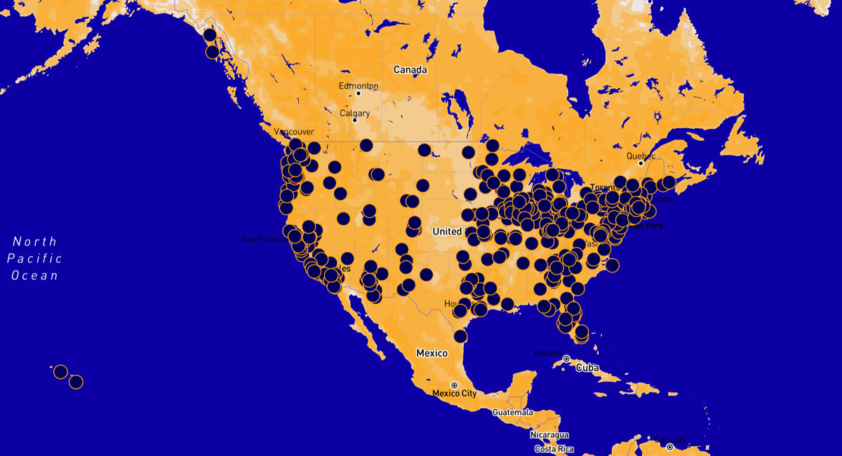 The Map of No Kings Protests