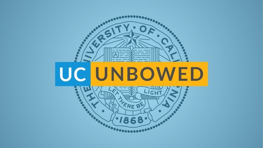 The UC Unbowed Courage Collective logo -- Click to learn more