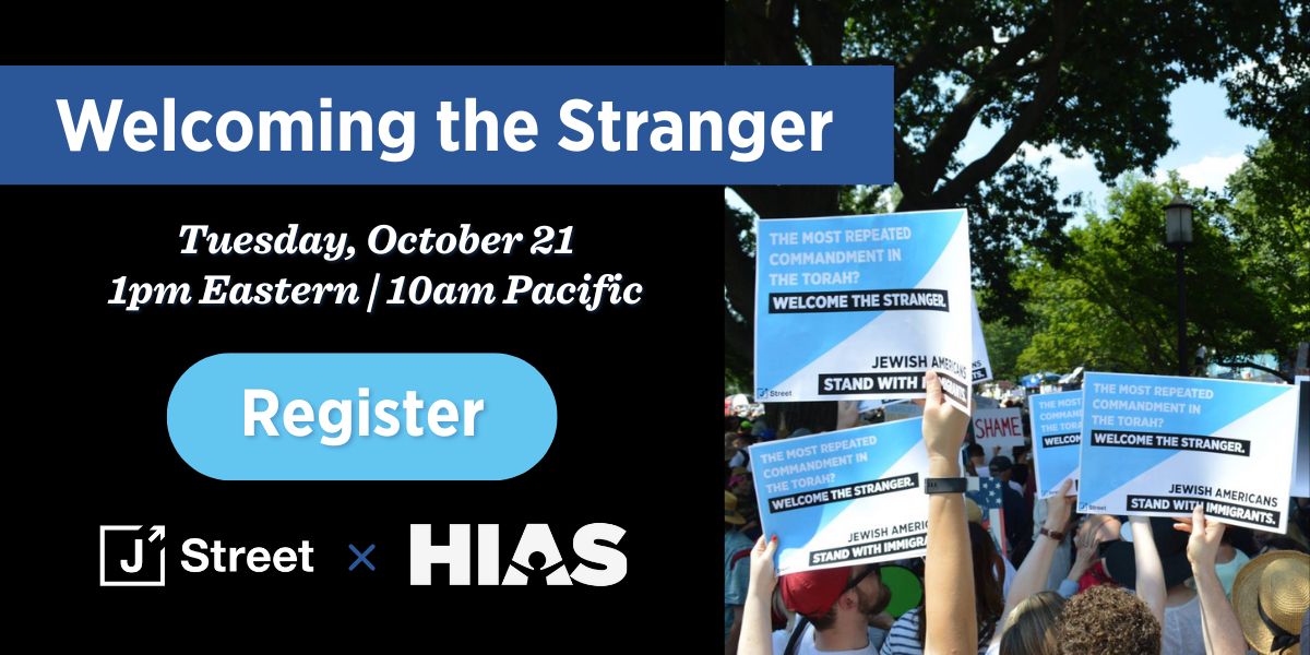 Register for our call with HIAS, Welcoming the Stranger