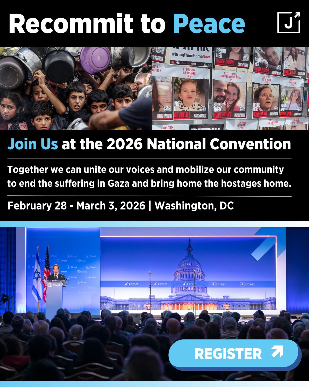 Register for the J Street National Convention here >>