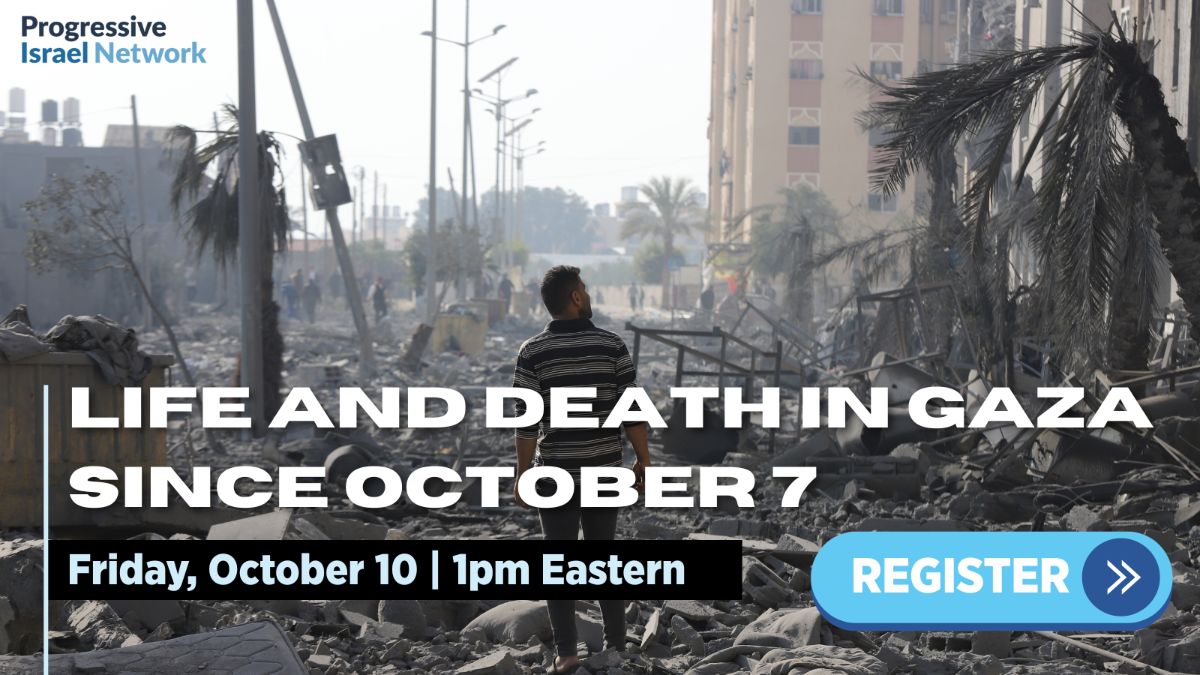 Register here for our call on Friday, October 10 at 1pm Eastern, Life and Death in Gaza since October 7