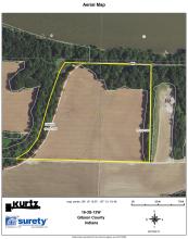 Tract 3 Land Co FSA Map (42 acres +/-)