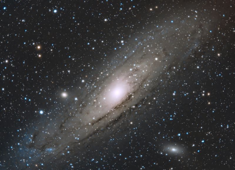 M31 Andromeda Galaxy: Kevin Criado SCAS Centennial @ D’Auria Observatory