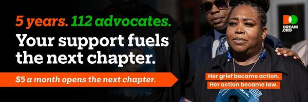 Dream Justice Cohort fundraiser banner