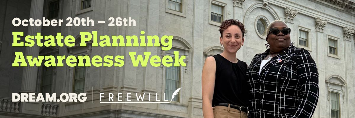 National Estate Planning Awareness Week Dream.Org banner