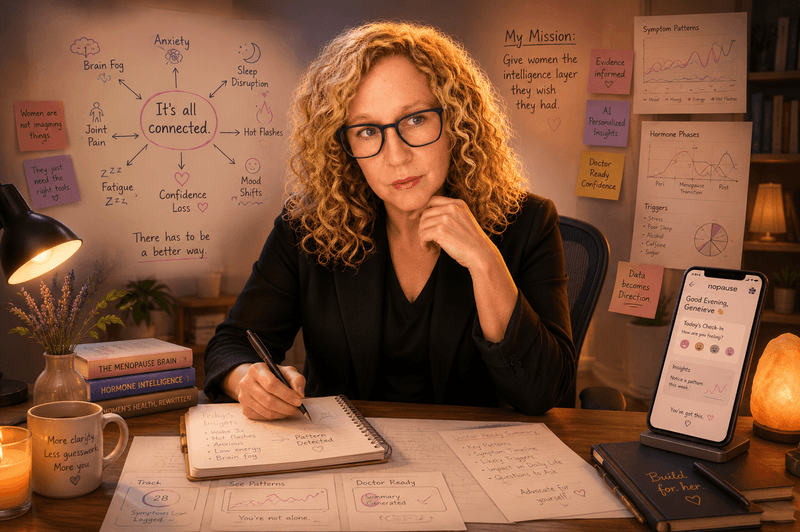 From dismissed patient to founder of a menopause health app