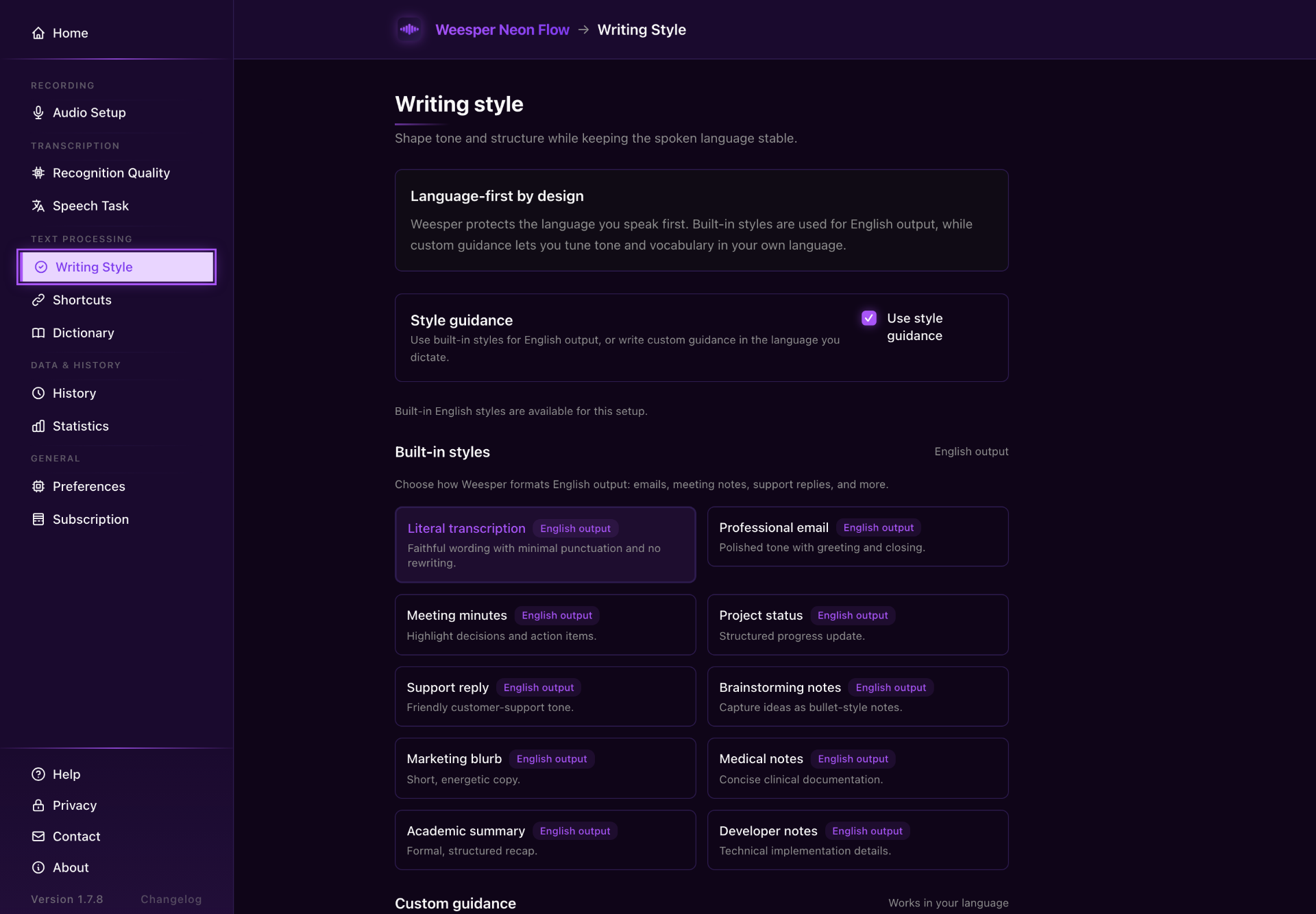 Screenshot