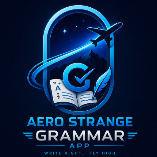 Aero Strange Grammar logo