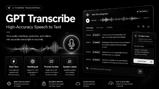 GPT Transcribe logo