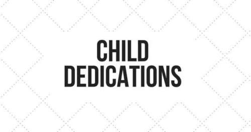 Manna Church Sanford Child Dedications