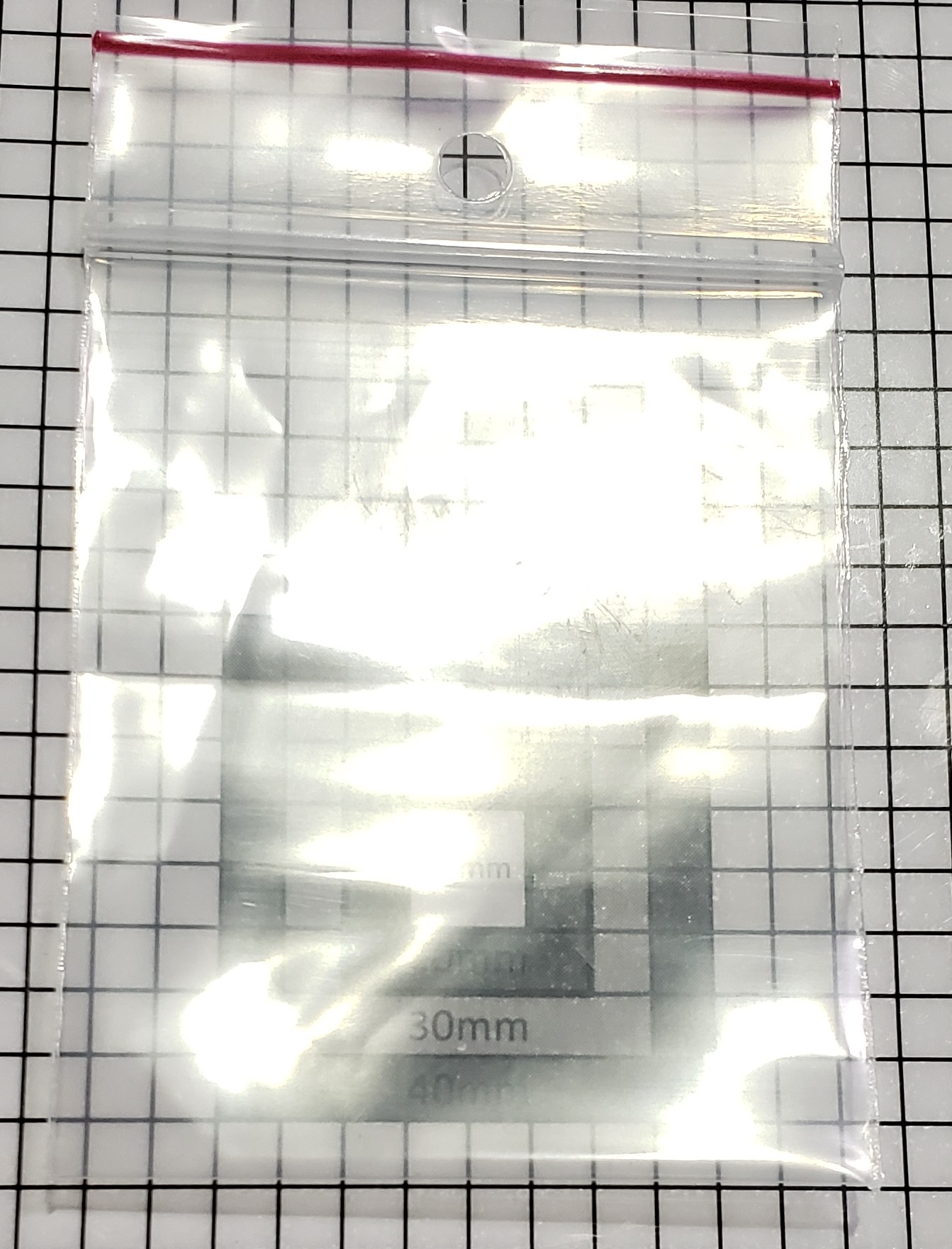 2 1/2 X 3 X 4 MIL CLEAR ZIP LOCK BAG W/H 2 1/2 X 3 X 4 MIL CLEAR ZIP LOCK BAG W/H