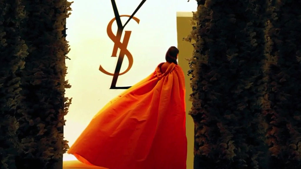 логотип YSL