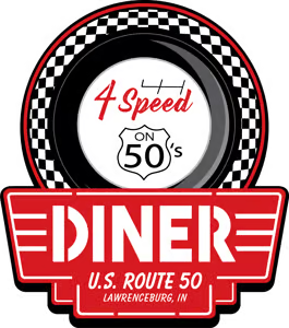 4 Speed on 50s Diner