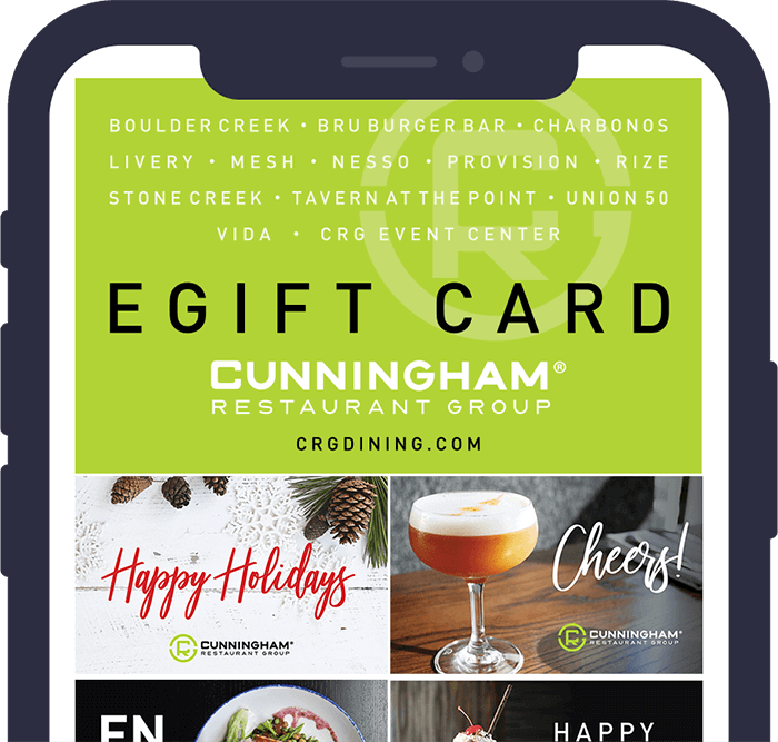 Send CRG Dining Digital Gift Cards