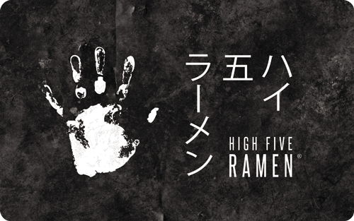 High Five Ramen Gift Cards