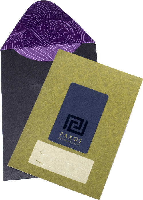 Physical Gift Card, sent by Mail