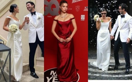 Afra Saraçoğlunun paltarı və Pınar Dənizin Gəlinliyi Eynidir – Şok Detallar + FOTO