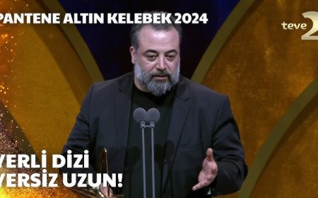 Pantene Altın Kelebek 2024: Şükrü Necati Şahin "En İyi Senarist" Ödülünü Qazandı