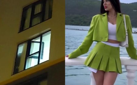 Sosial Media Fenomeni Pəncərədən Yıxıldı –FOTOLAR