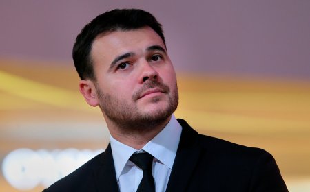 Emin Ağalarov və xanımı Yeni il ab-havasında - FOTOLAR