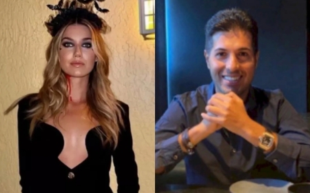 Ebru Gündeşin keçmiş əri Mayamidə Evləndi-FOTO