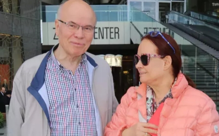 Müjde Ar və həyat yoldaşı avtomobil qəzasına düşdü