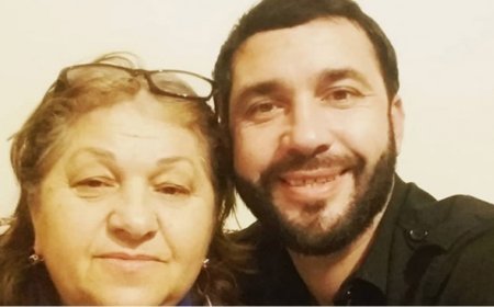 Vəfat edən anasını xatırladı – FOTO